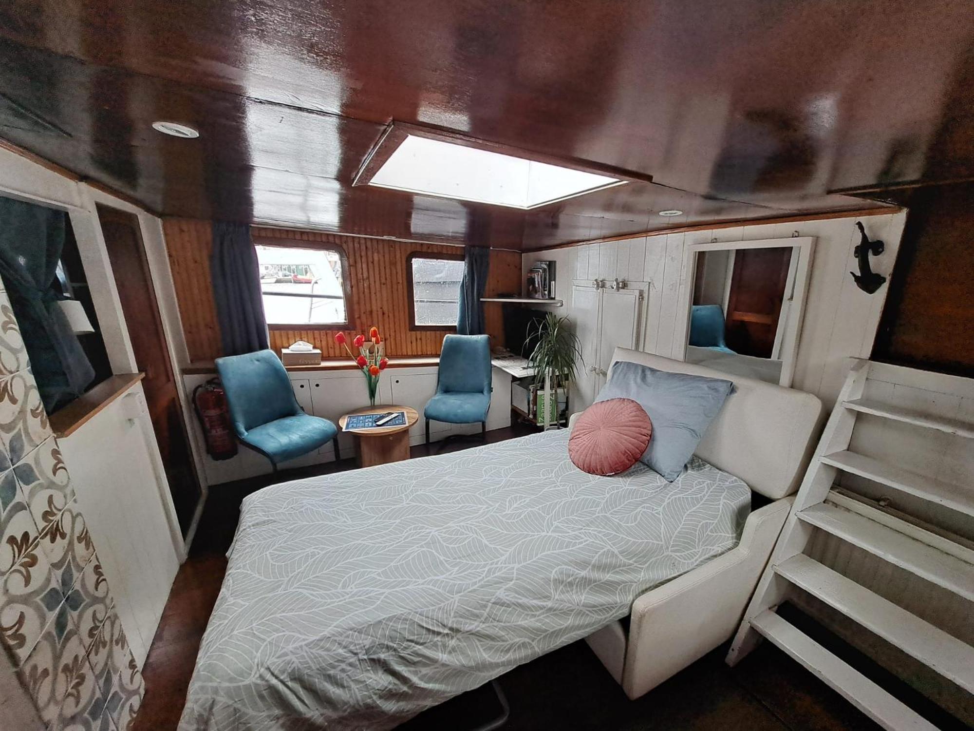 B&B Teddy "Prachtig Authentiek Woonschip Uit 1912, 15 Minuten Van Amsterdam" Wormer Zewnętrze zdjęcie